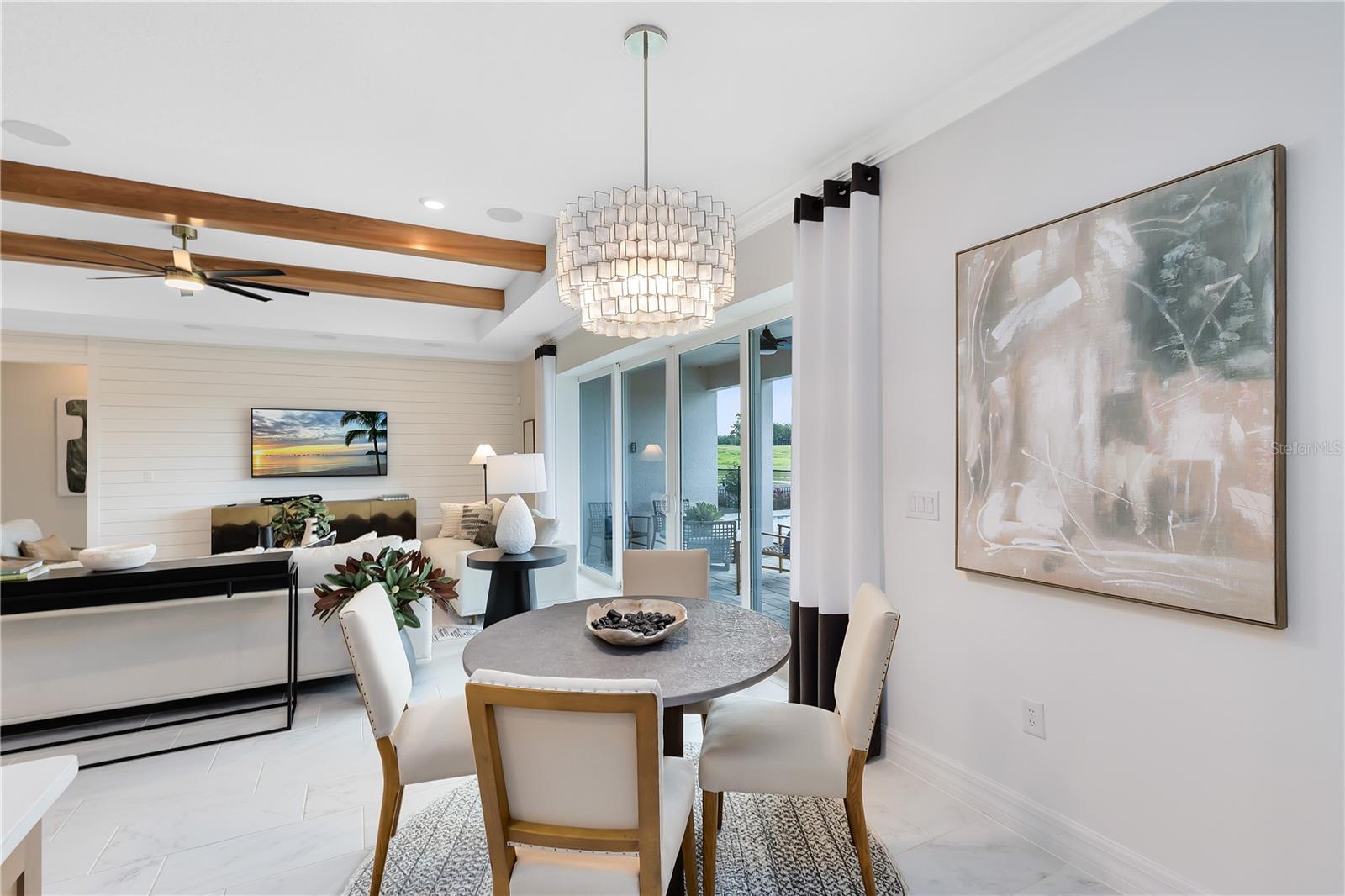 Model Home Design Only. Pictures and furnishings are for illustrative purposes only. Elevations, colors and options may vary. Furniture is for model home staging only.