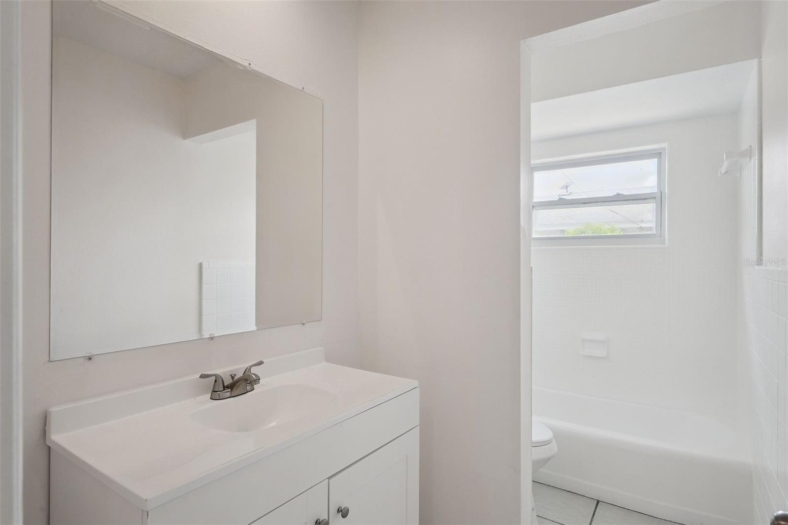 Bathroom 2 with Separate Vanity Area