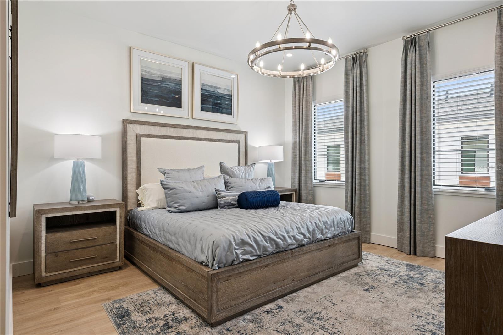 Primary Bedroom with Two Spacious Walk-In Closets and Ensuite Primary Bedroom with Two Spacious Walk-In Closets and Ensuite