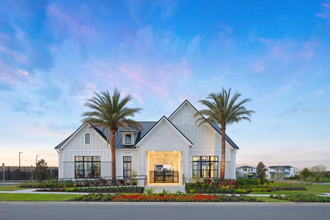 Resort style amenity center