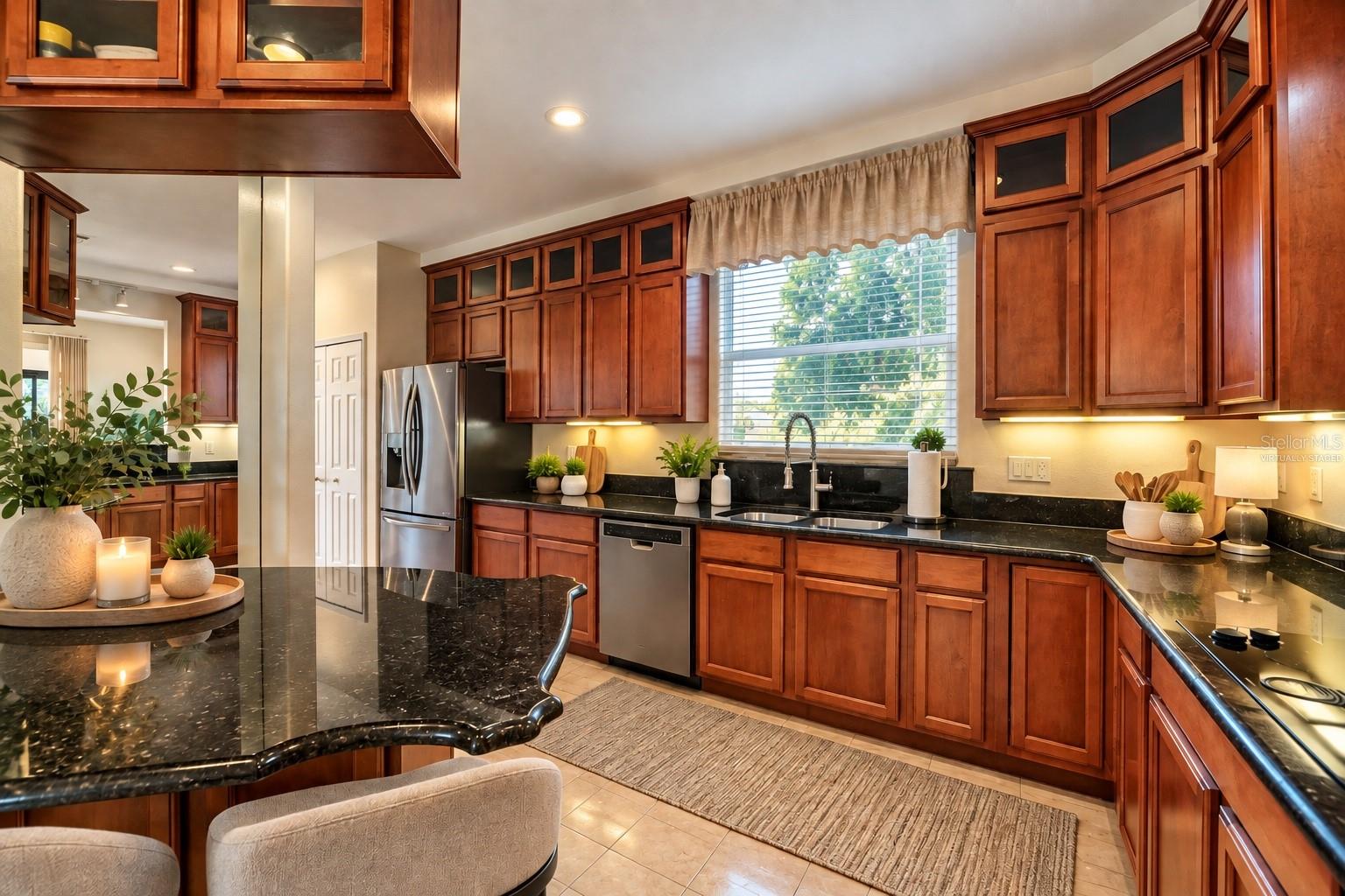 Kitchen photo 2 - virtually staged