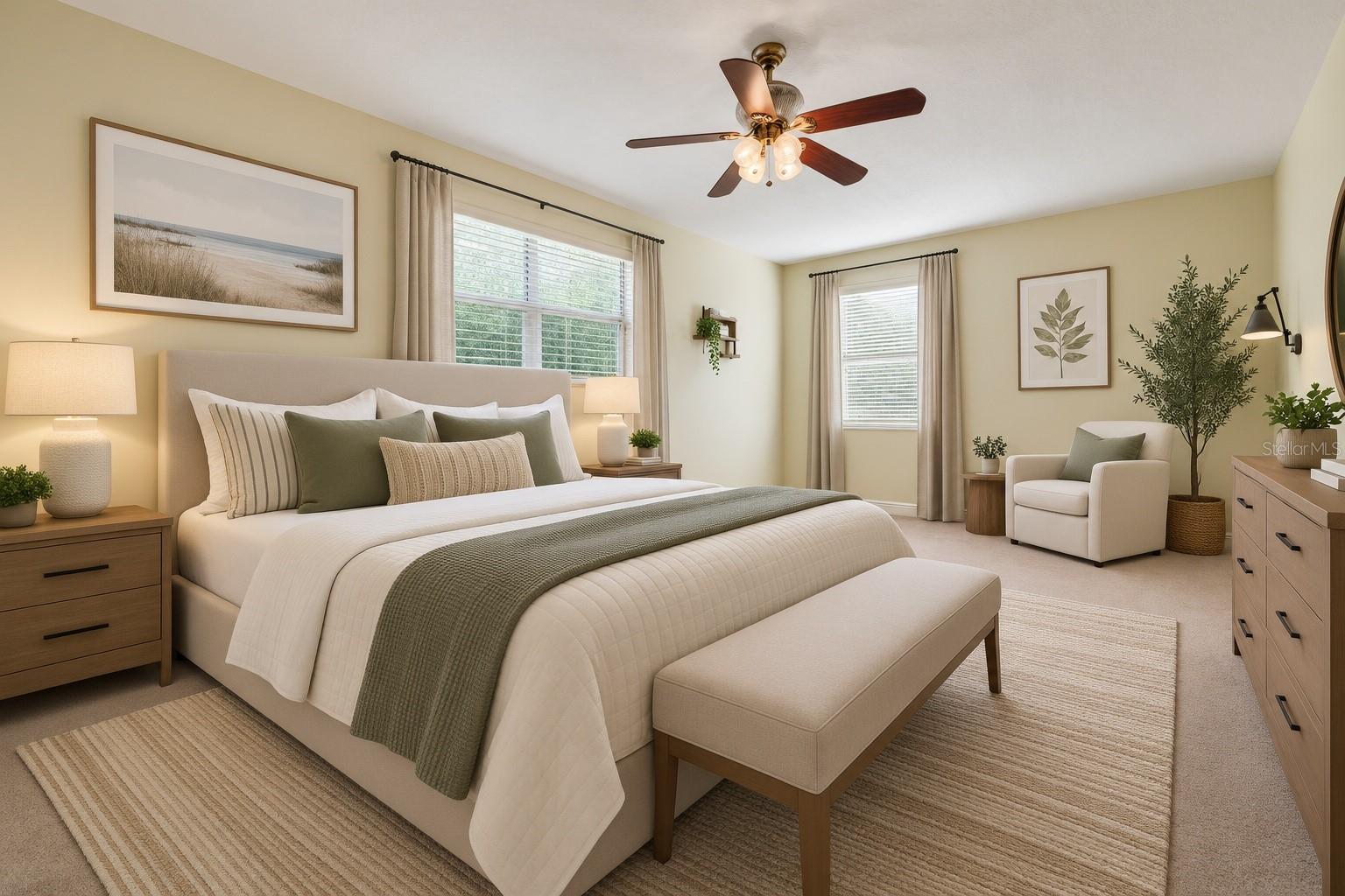 Primary bed virtual stage