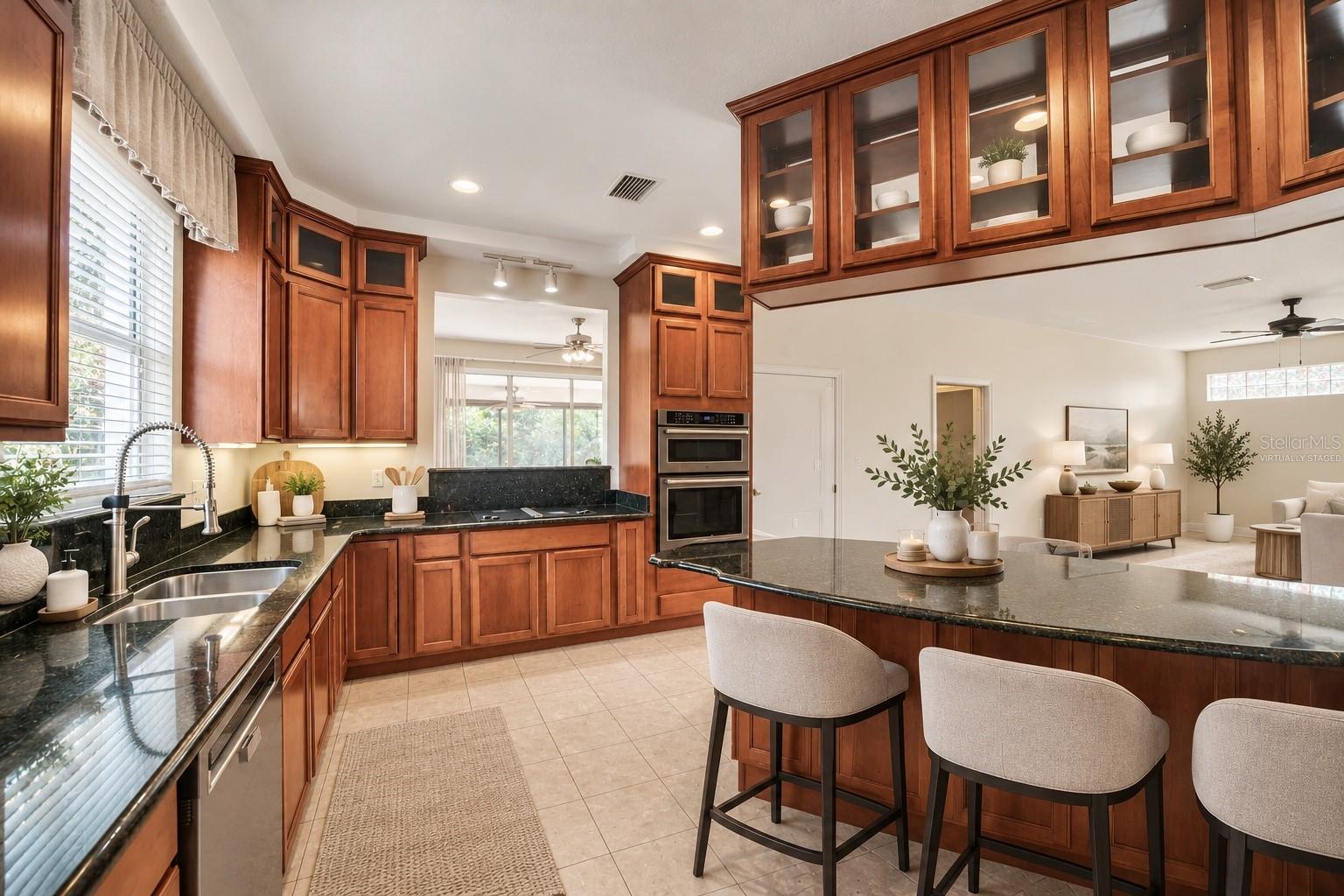 Kitchen photo 1- virtually staged