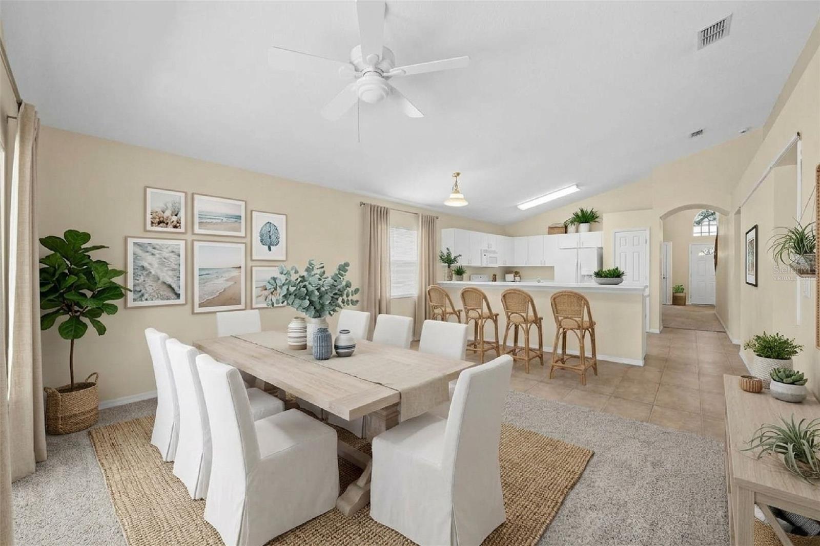 Virtually Staged Furnishings
