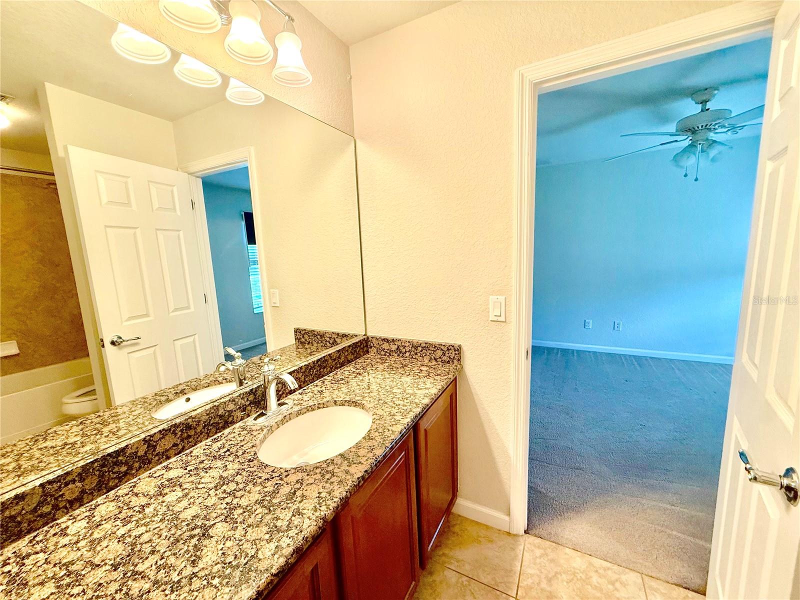 Jack and Jill bathroom
