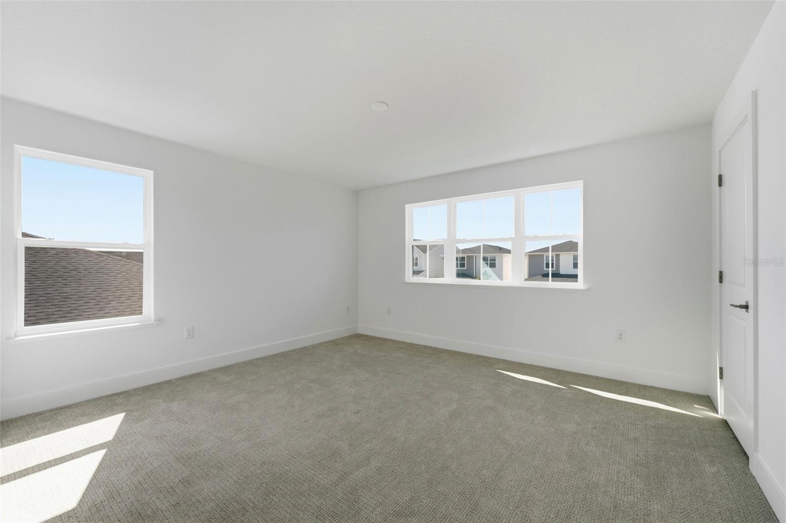 Two additional bedrooms upstairs