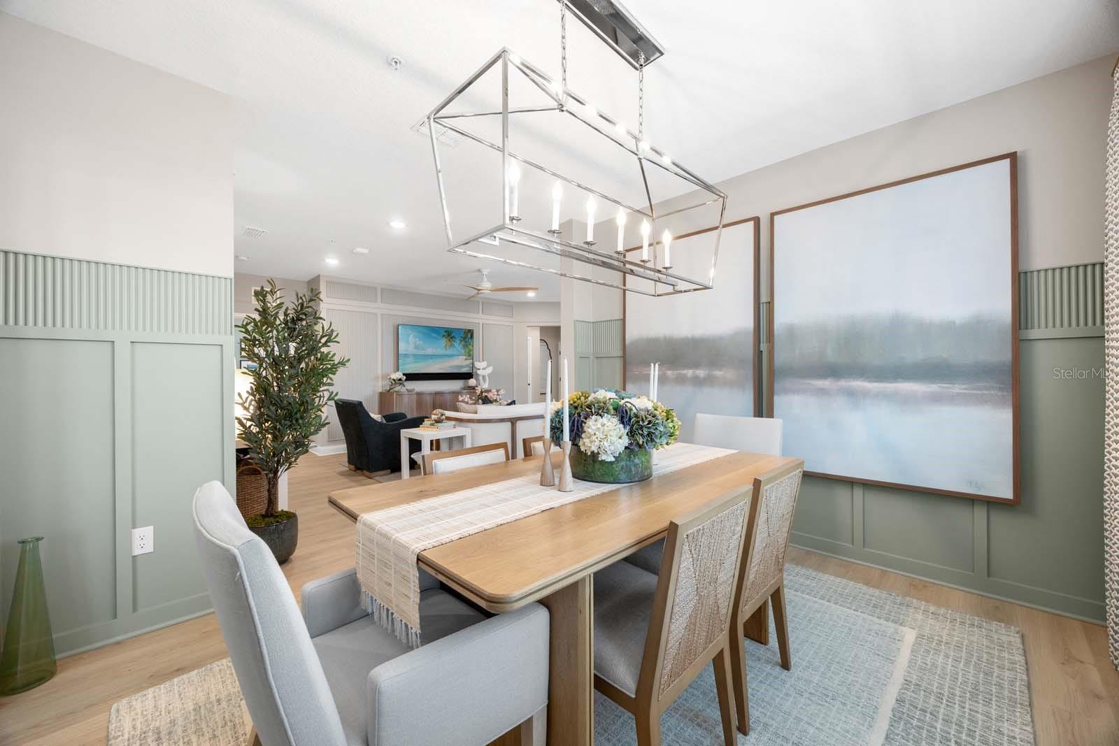 Dining Room to Living