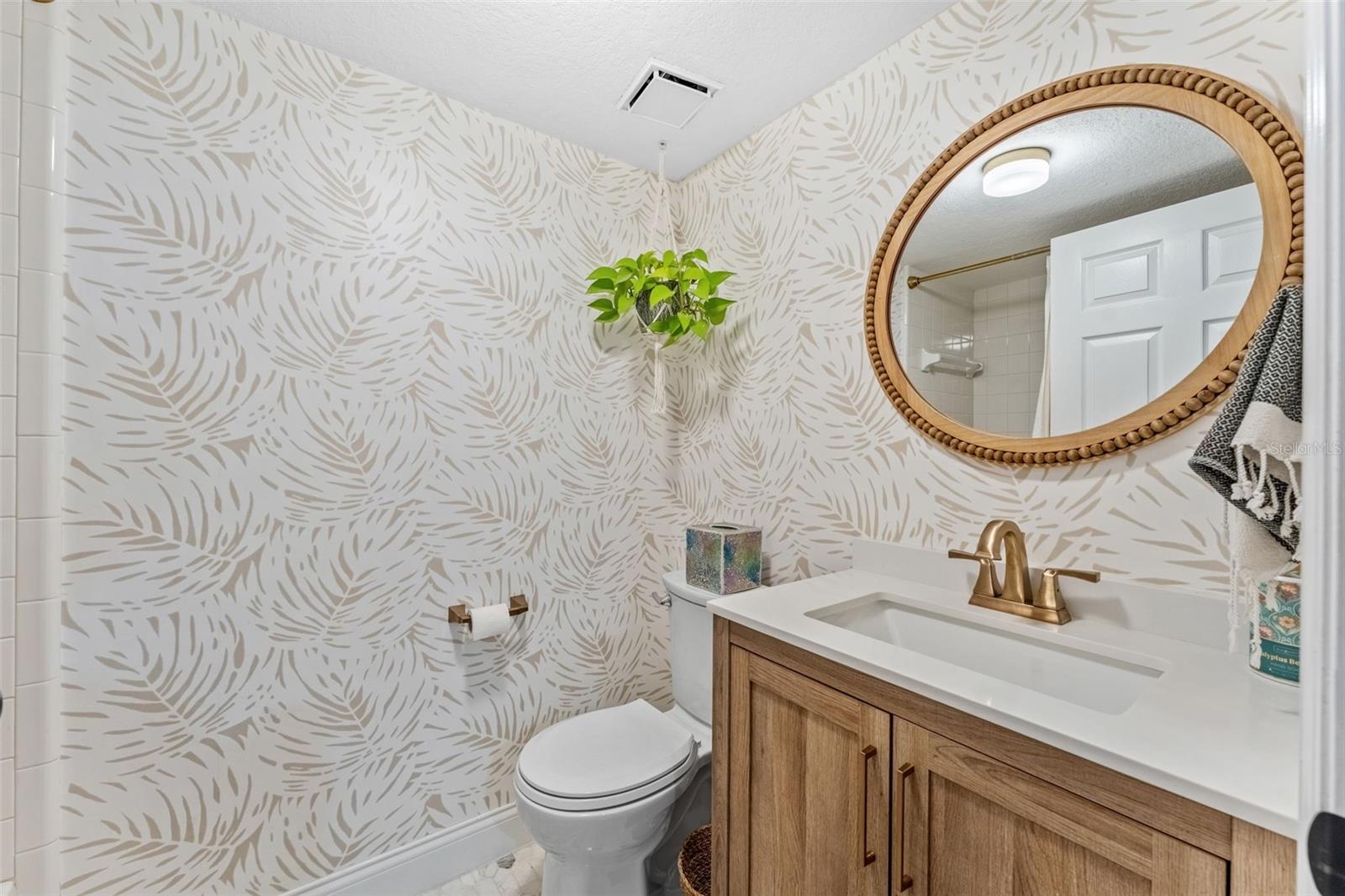 Full bathroom downstairs
