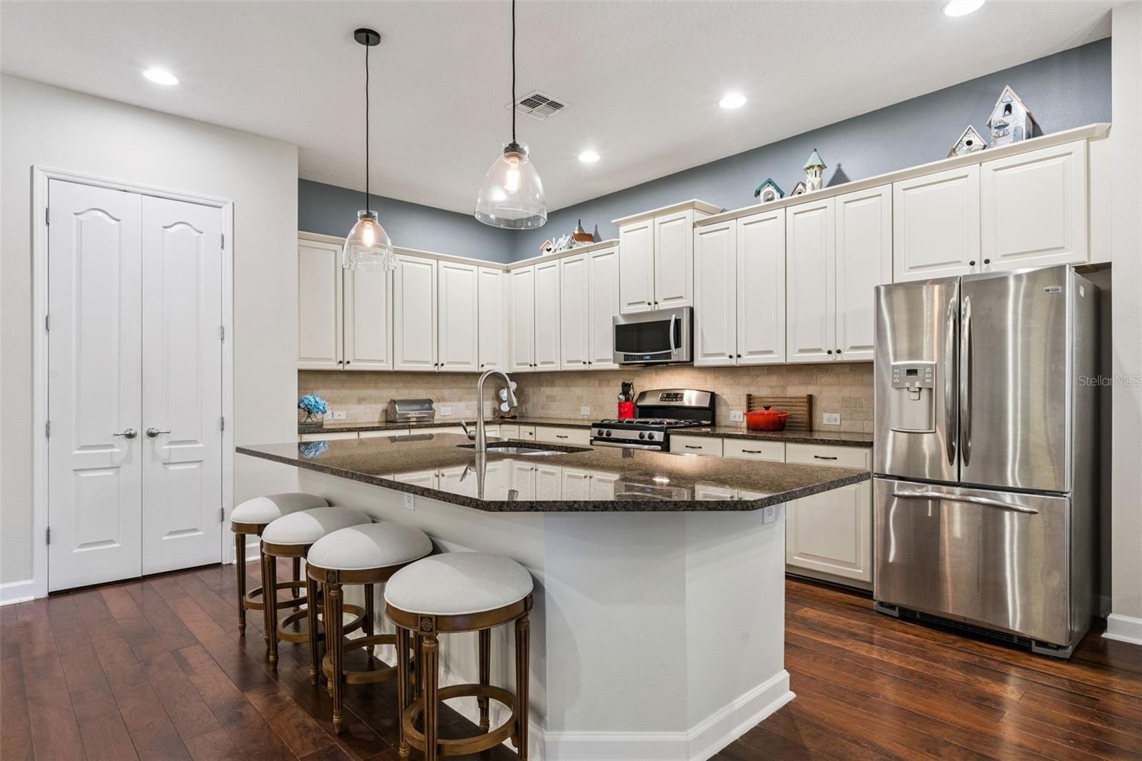 Open Concept Kitchen with Gas Range Open Concept Kitchen with Gas Range