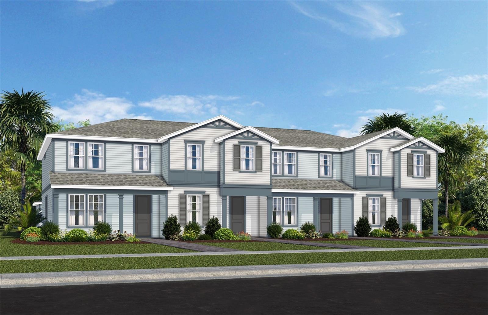 Exterior Design. Artistic rendering for this new construction home. Pictures are for illustrative purposes only. Elevations, colors and options may vary. Exterior Design. Artistic rendering for this new construction home. Pictures are for illustrative purposes only. Elevations, colors and options may vary.