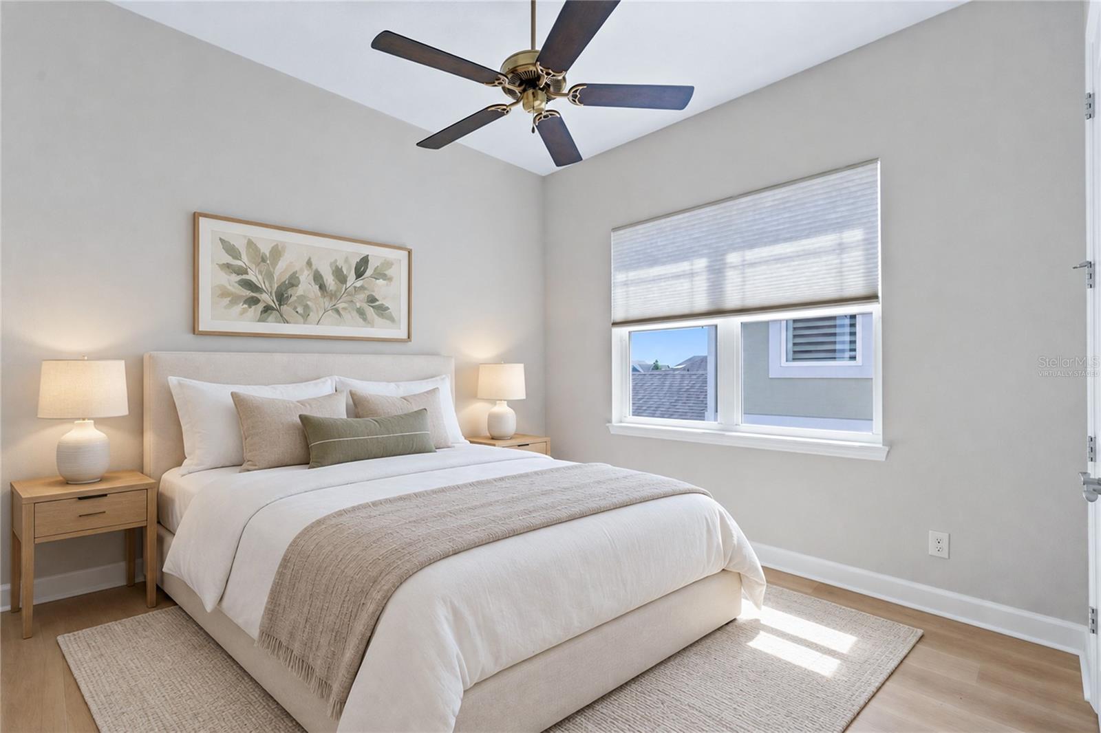 Virtually staged image. Bedroom 3.