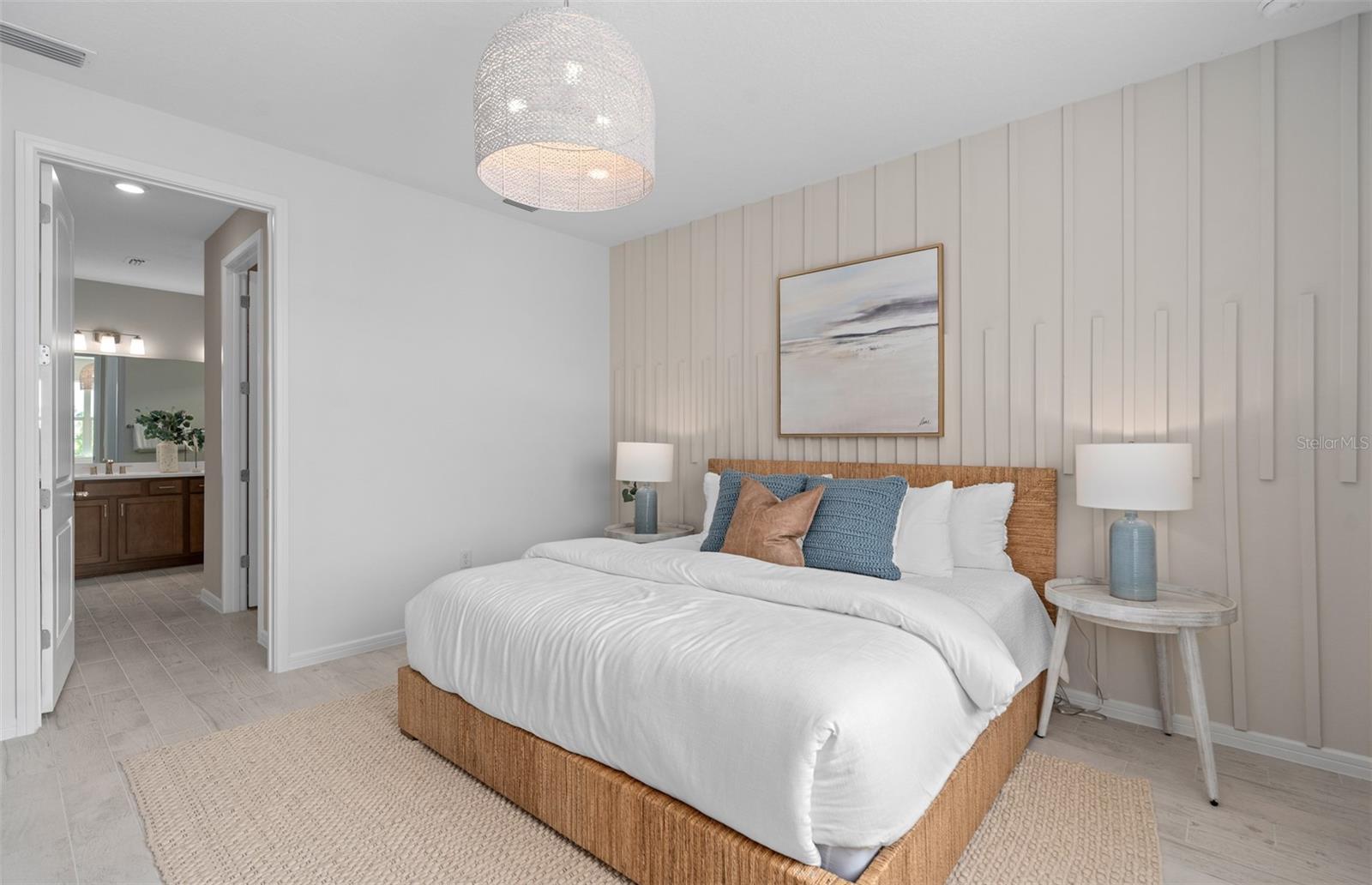 Model Home Design Only. Pictures and furnishings are for illustrative purposes only. Elevations, colors and options may vary. Furniture is for model home staging only.