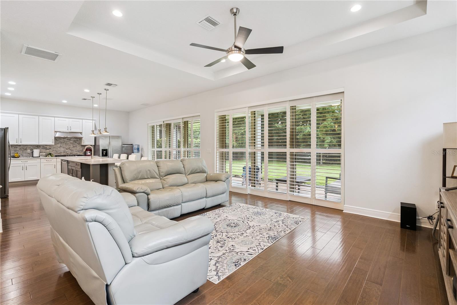 Great Room overlooking Kitchen Area