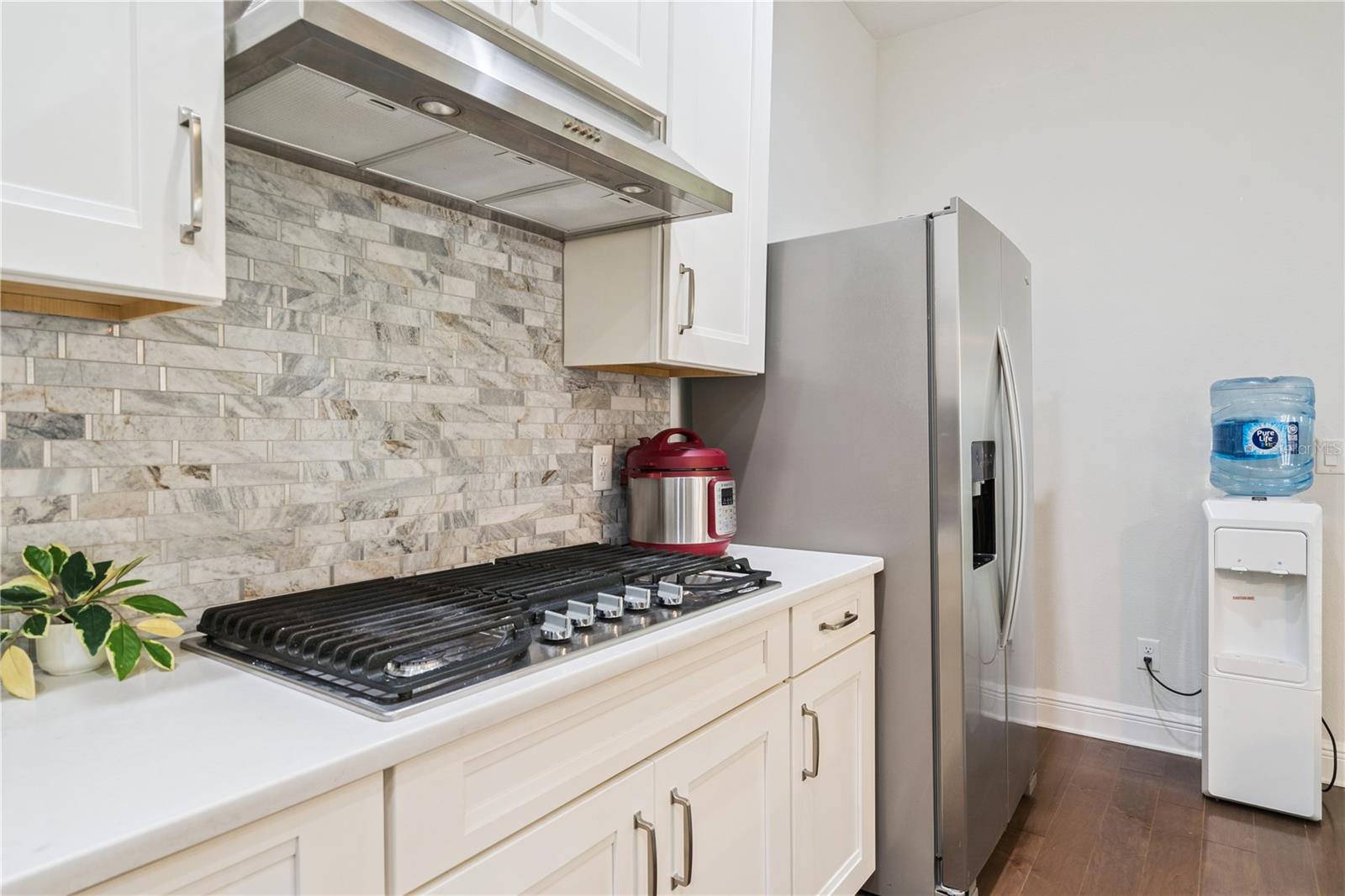 Kitchen - Gas Stove with Exhaust Fan