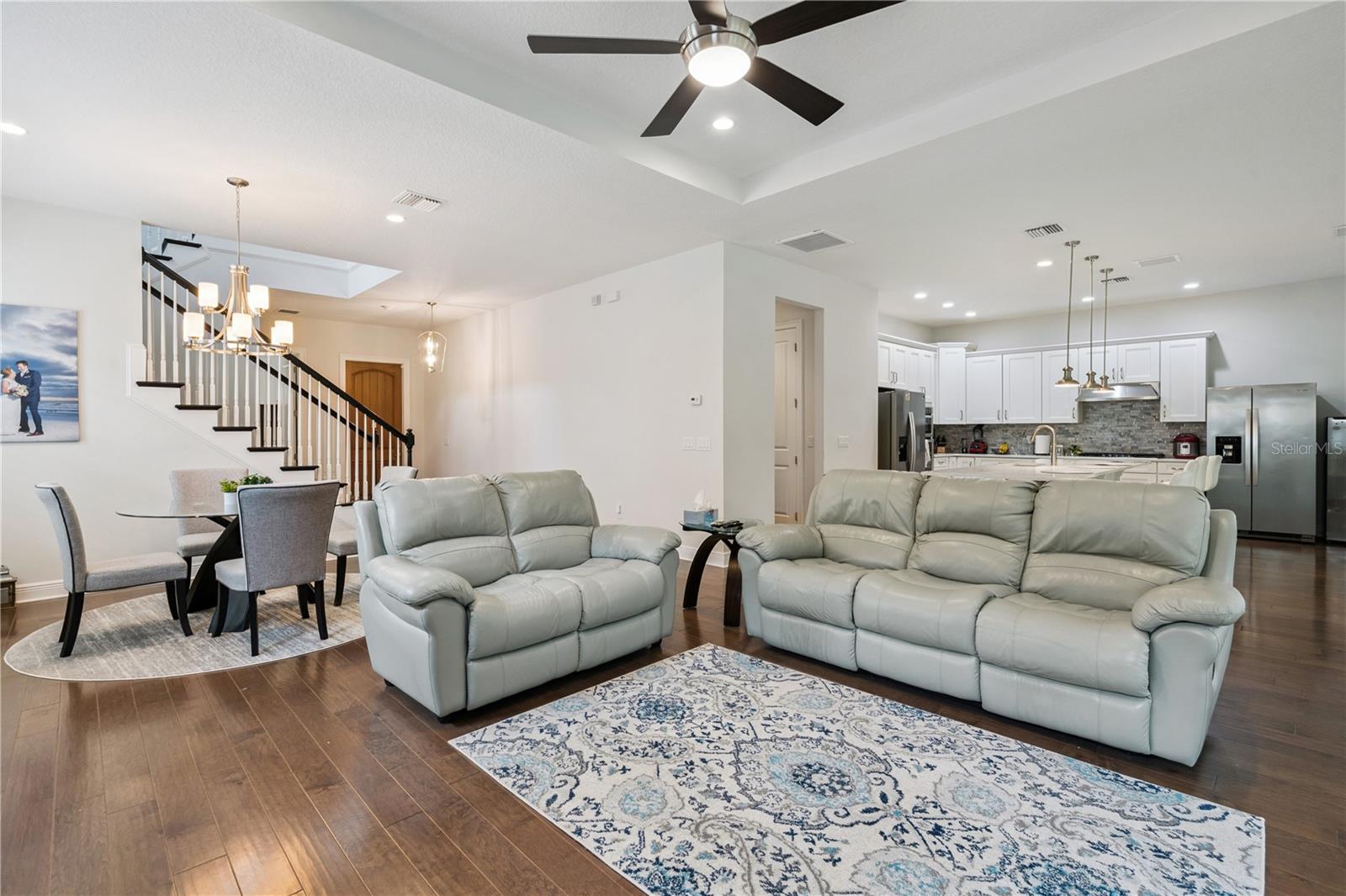 Great Room overlooking Dining Area