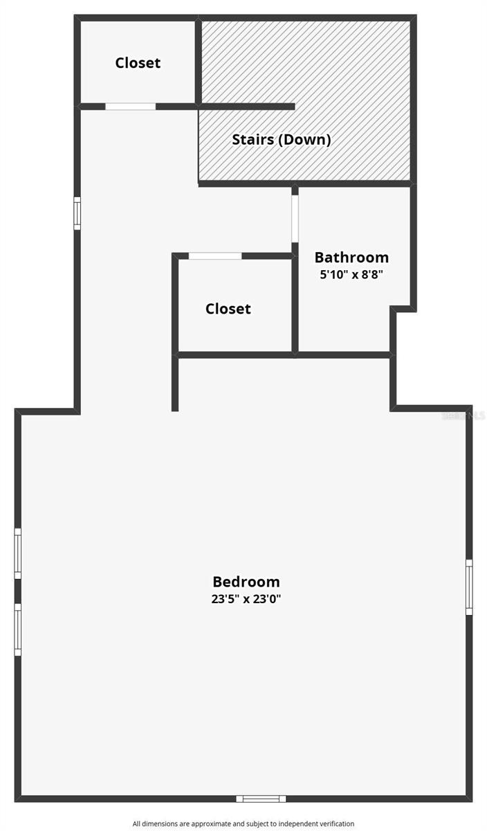 FLOOR PLAN, CARRAGE HOUSE APARTMENT