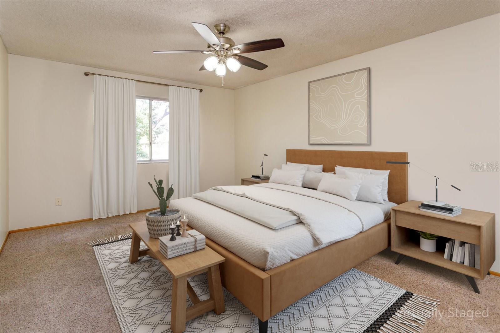 Virtually staged primary