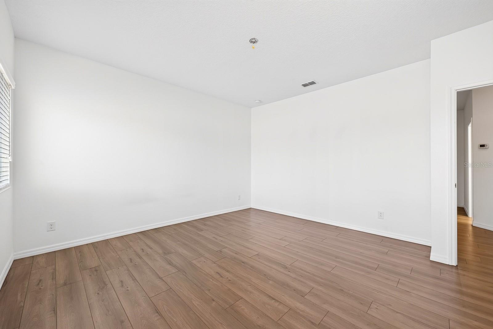 Spacious second bedroom.
