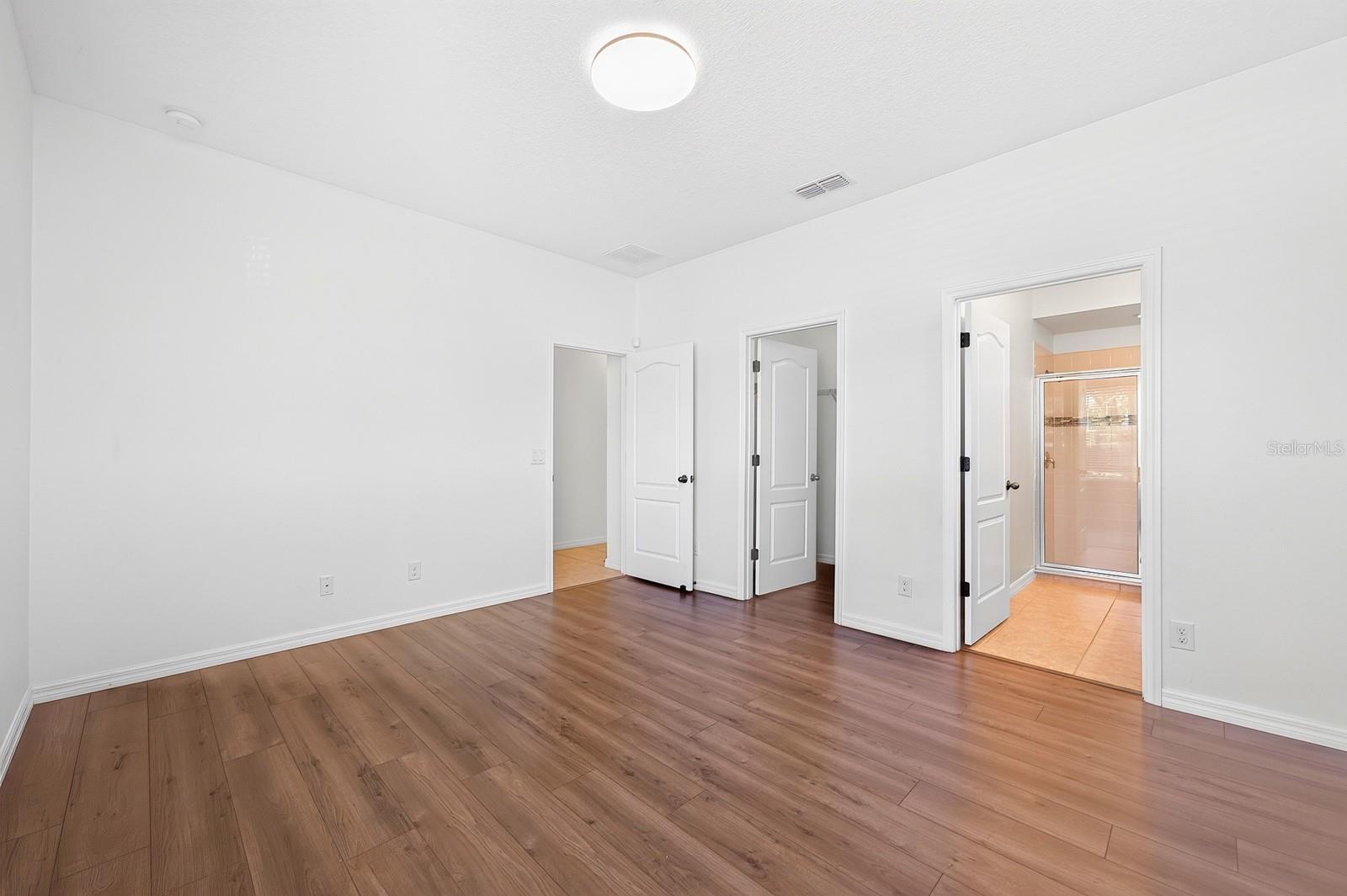 Main floor primary suite.