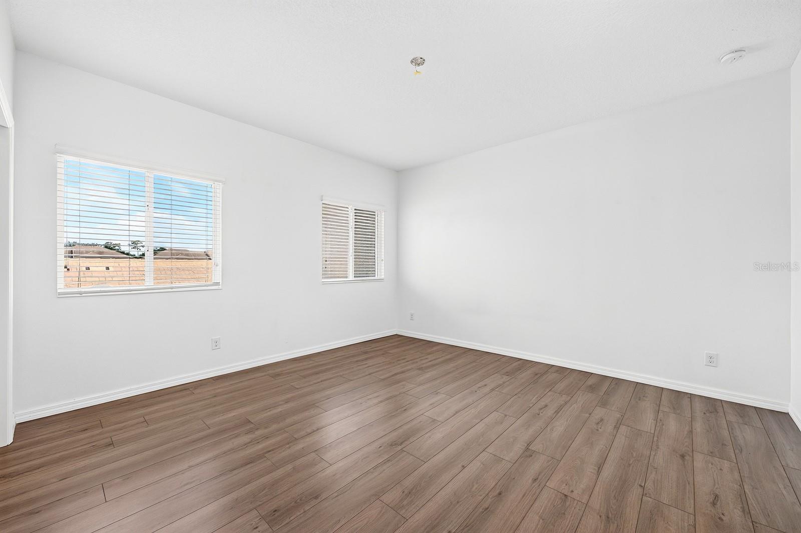 Large guest bedroom.