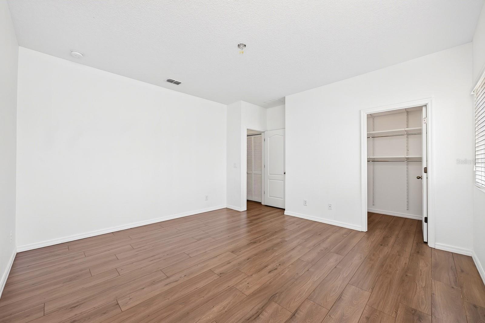 Spacious second bedroom.