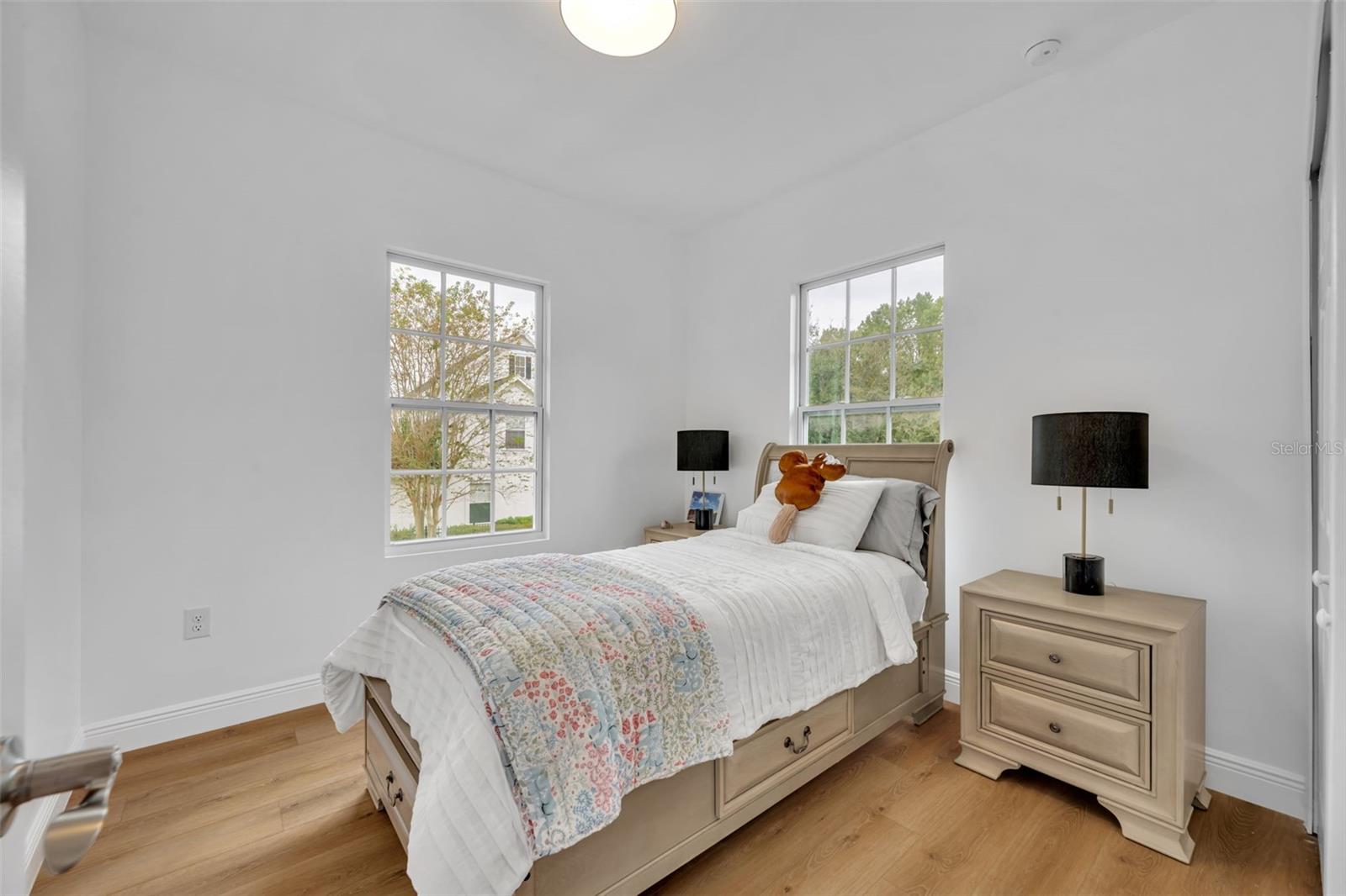 Garage Apartment bedroom