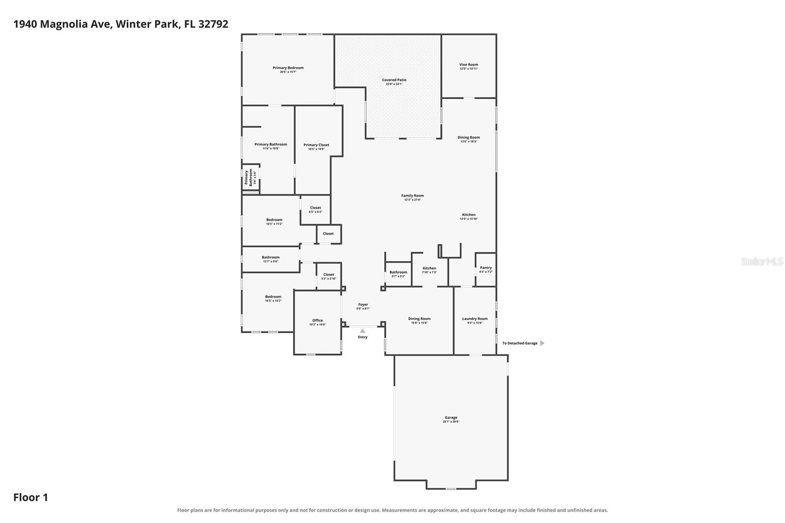 1940 MAGNOLIA AVENUE, Winter Park, FL 32792