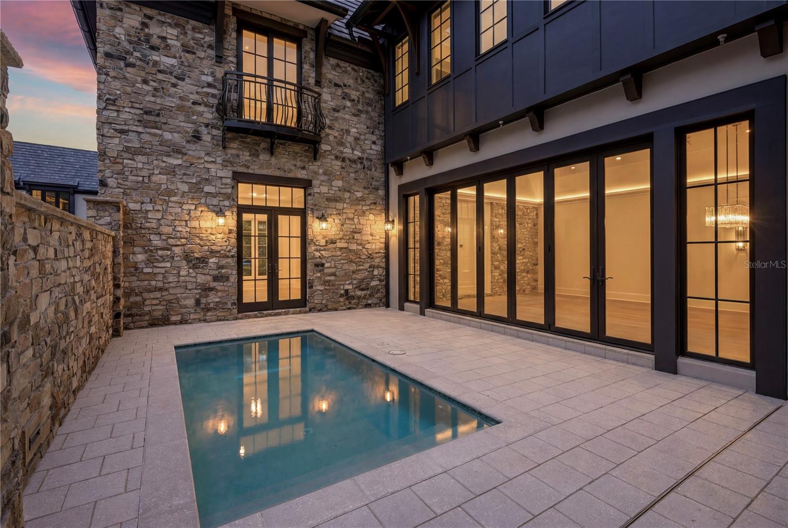 Outdoor living and pool