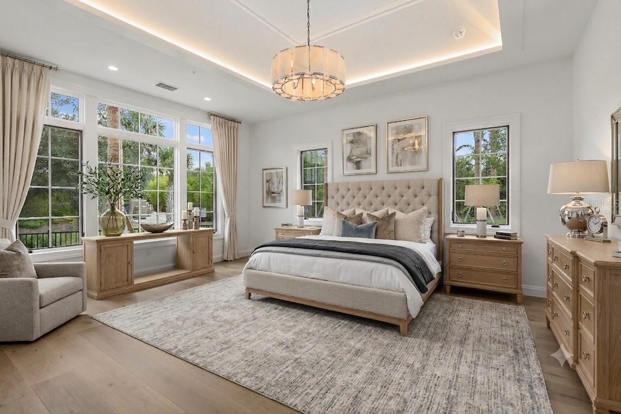 Virtually Staged-Primary Bedroom