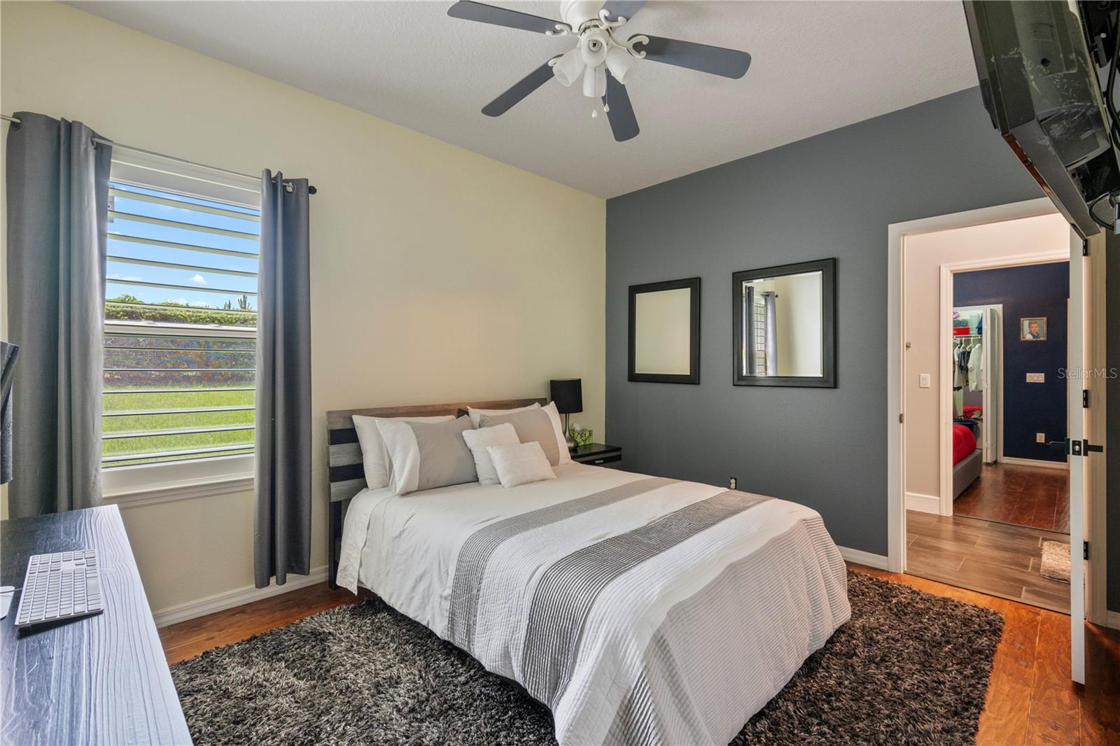 Bedroom 2 with Jack and Jill Bath.