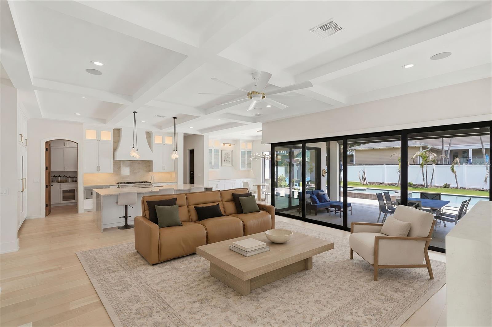 Stackable sliding glass doors