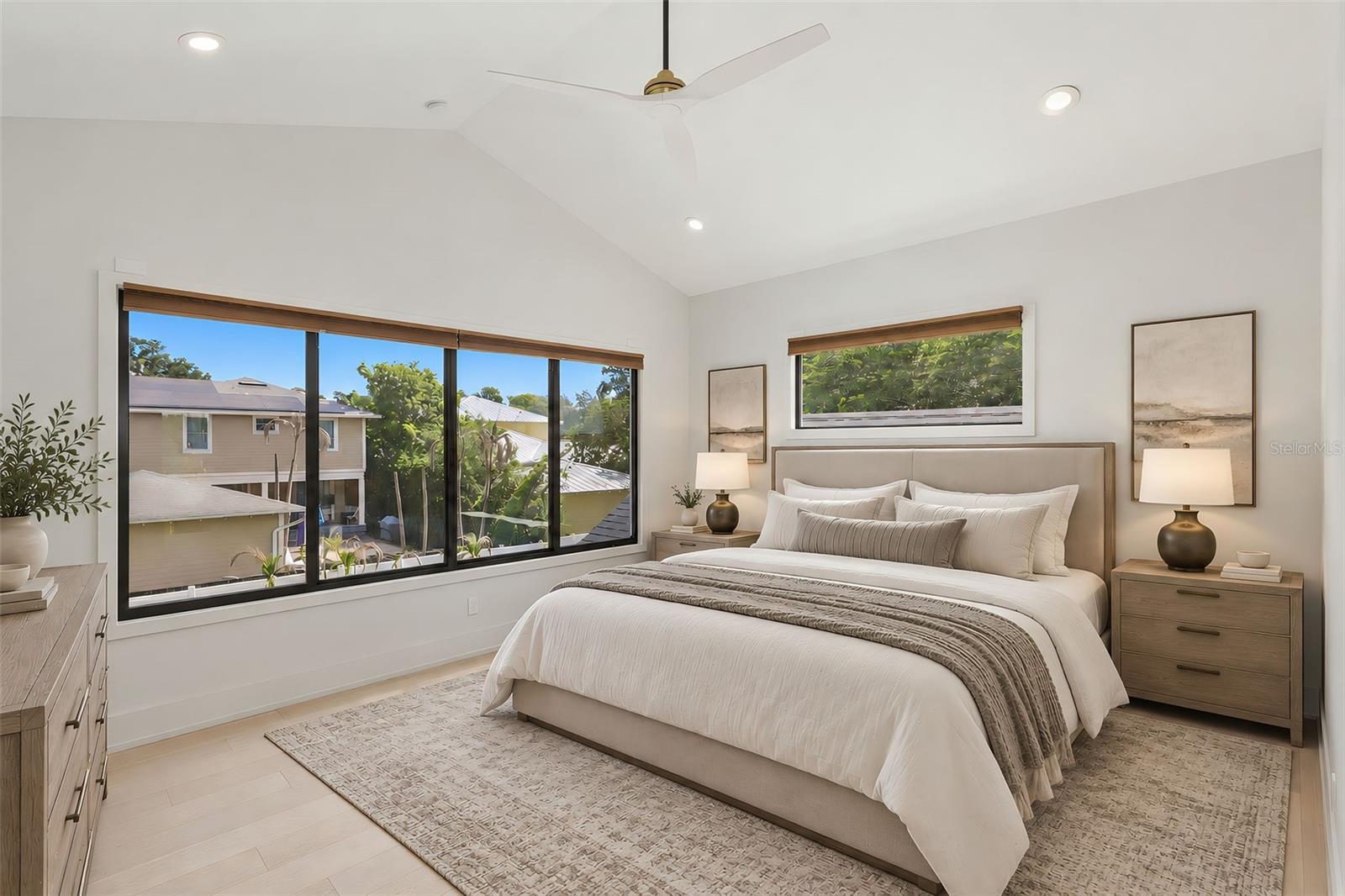 Oversized primary bedroom