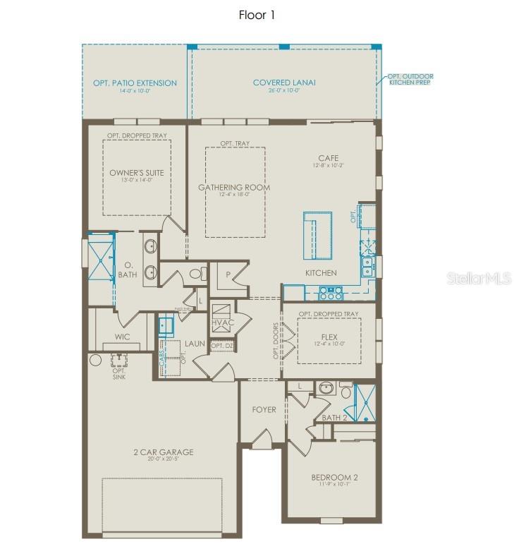 Floor Plan - Floor One Floor Plan - Floor One