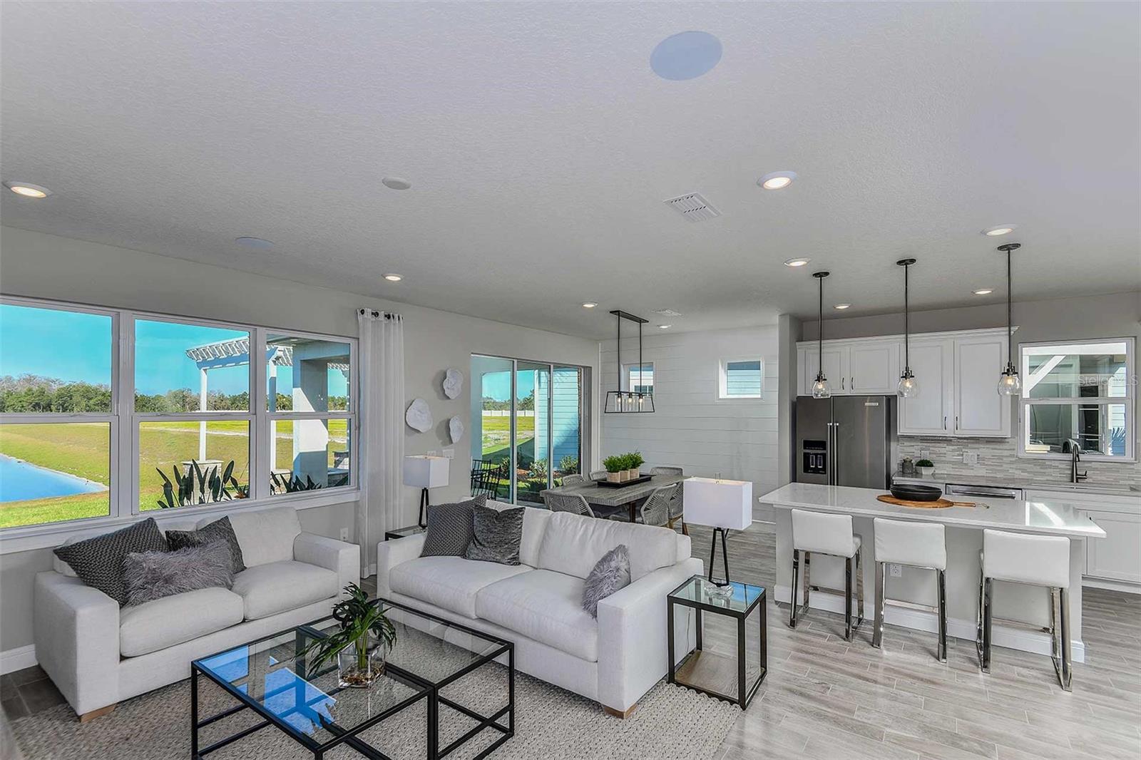 Model Home Design Only. Pictures and furnishings are for illustrative purposes only. Elevations, colors and options may vary. Furniture is for model home staging only.