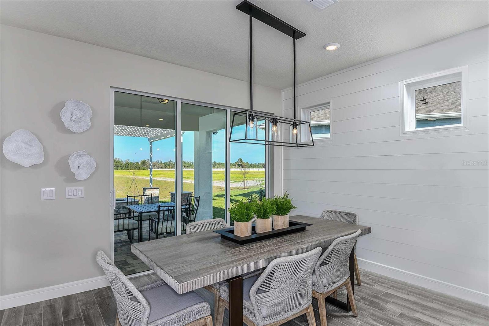 Model Home Design Only. Pictures and furnishings are for illustrative purposes only. Elevations, colors and options may vary. Furniture is for model home staging only.