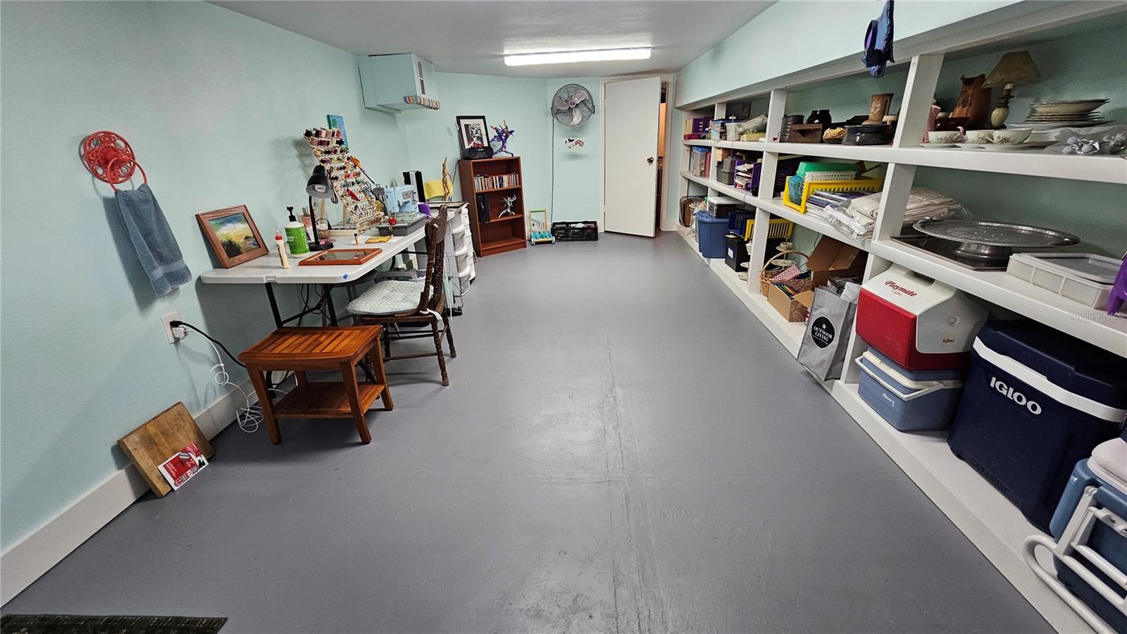 Basement - Workspace view 2
