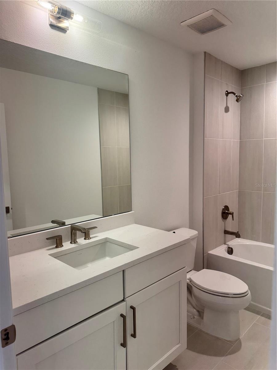 Secondary bathroom