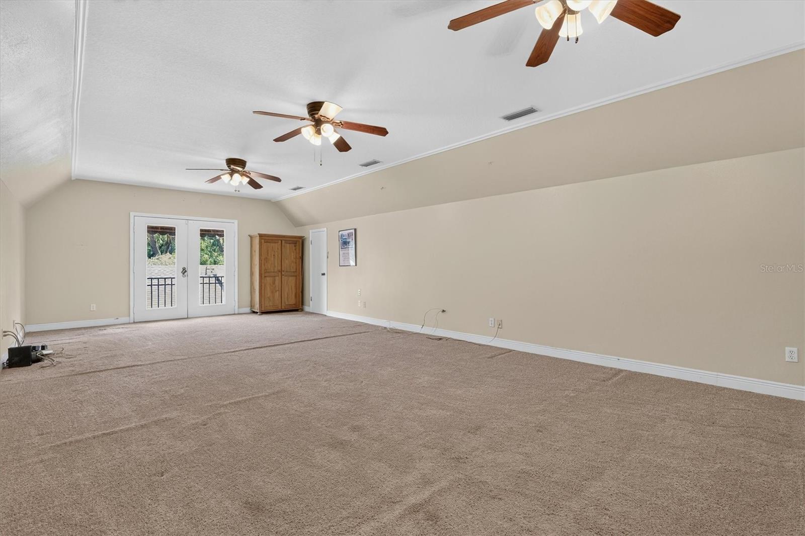 Upstairs bonus room