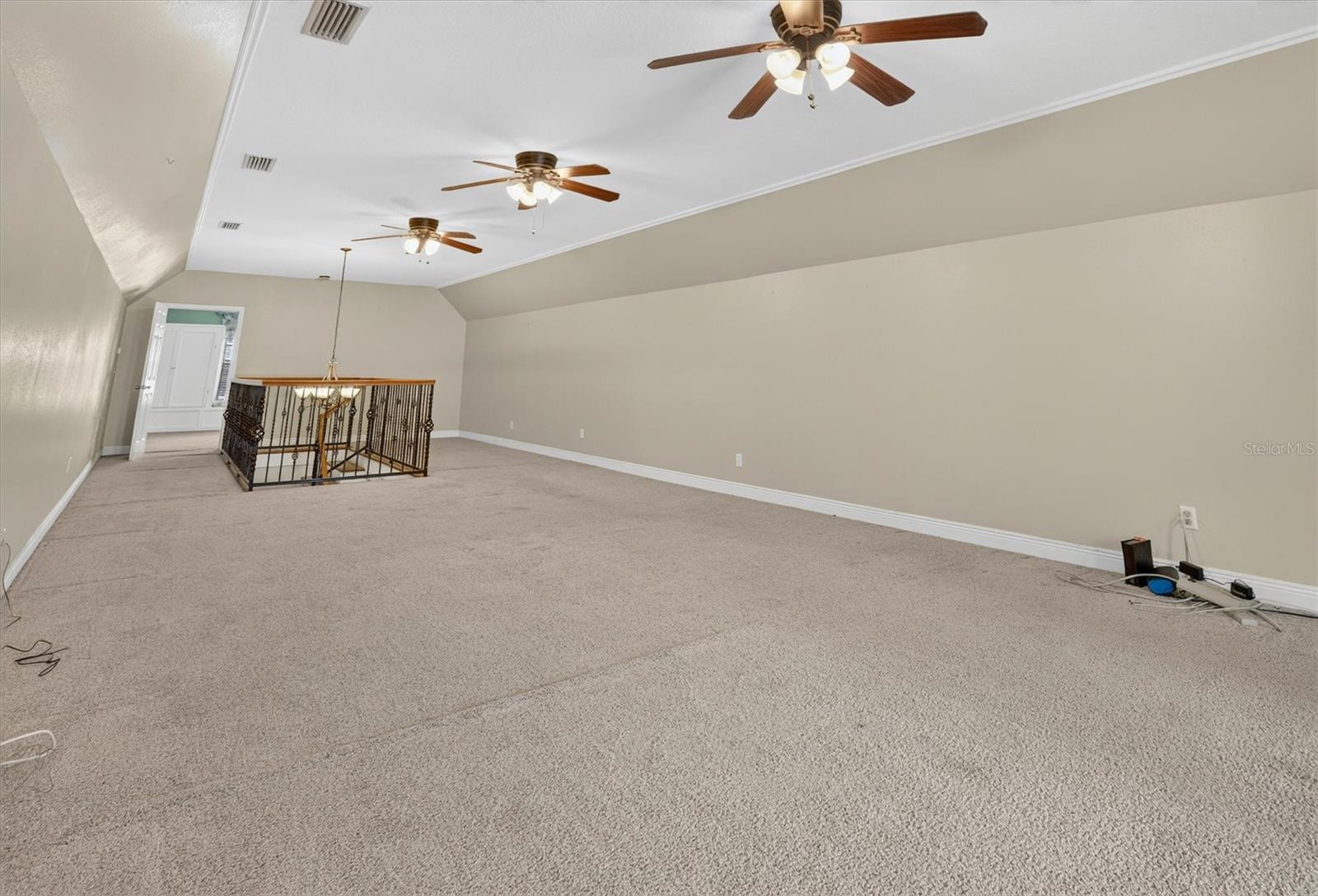 Upstairs bonus room