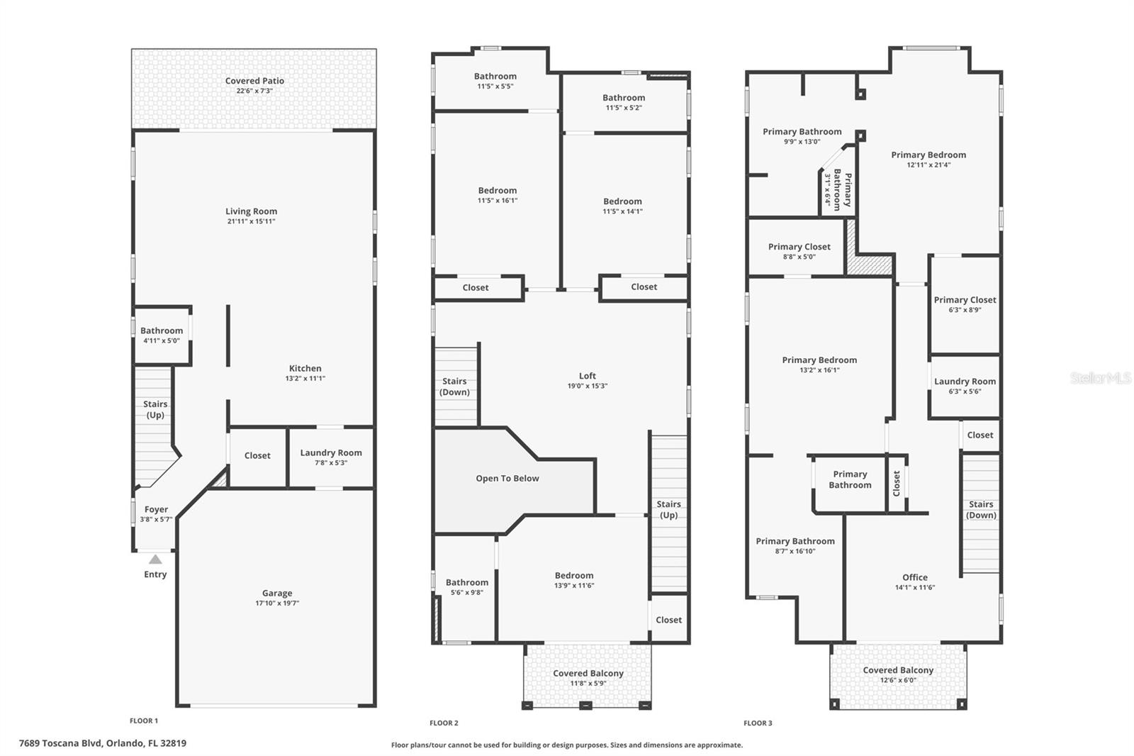 7689 TOSCANA BOULEVARD, Orlando, FL 32819