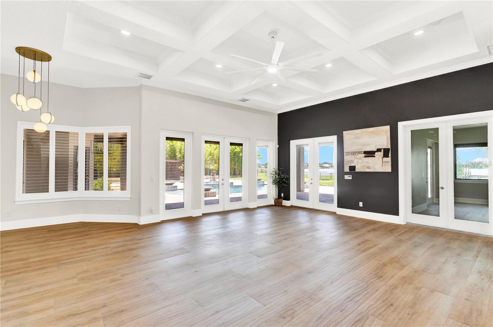 OPEN CONCEPT FAMILY ROOM TO BONUS ROOM