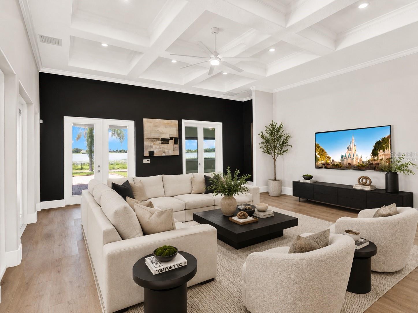 FAMILY ROOM VIRTUALLY STAGED