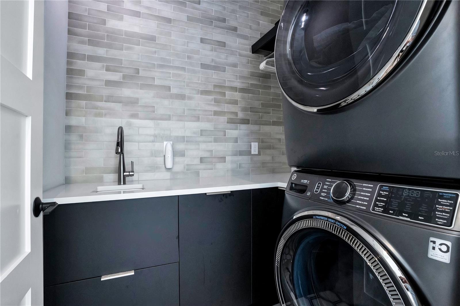 Dedicated laundry room