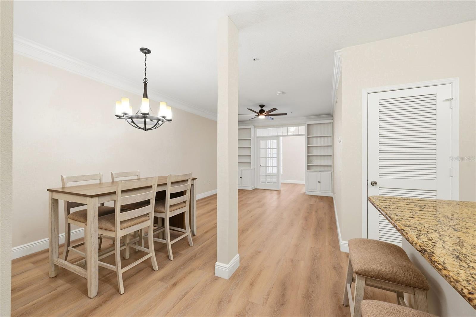 Dinette and Living Room - Open Floor Plan