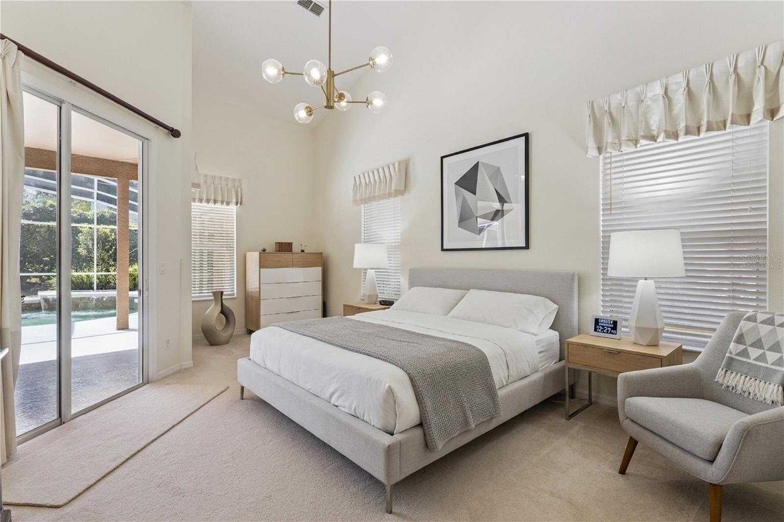 *Virtually staged* primary suite