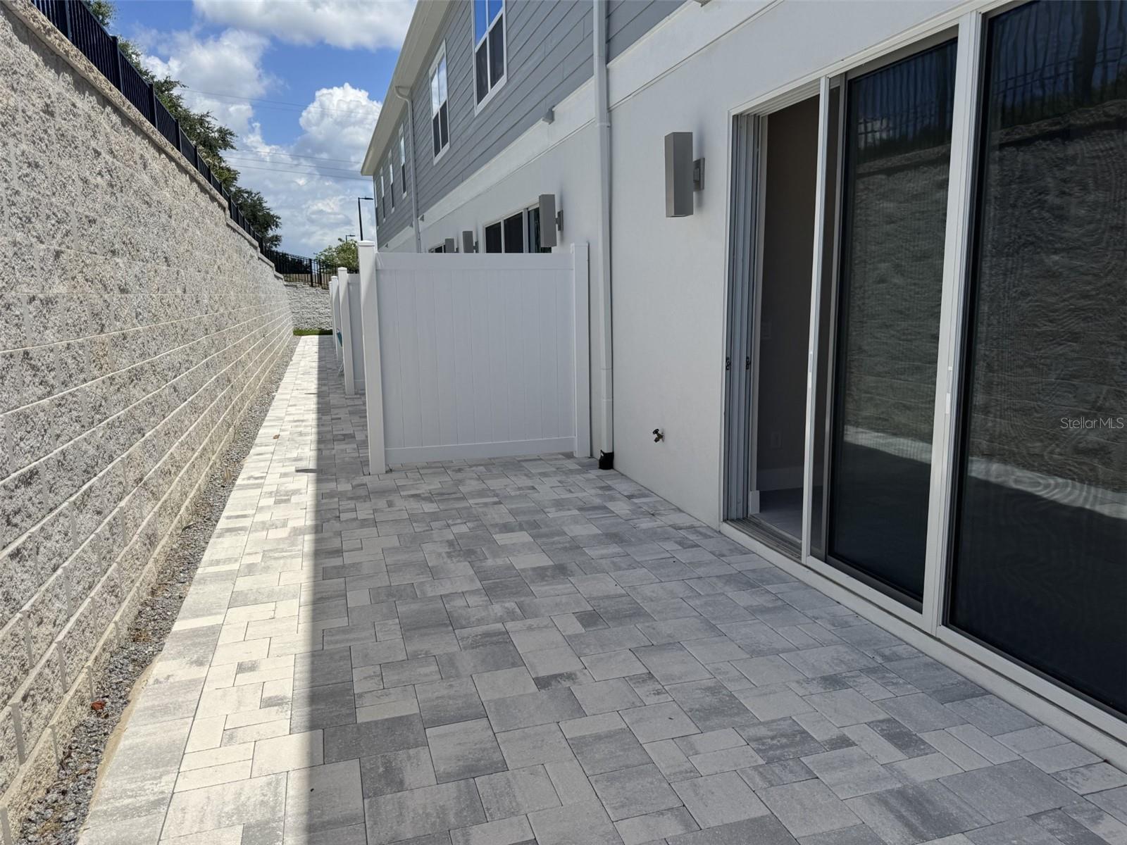 Rear Patio