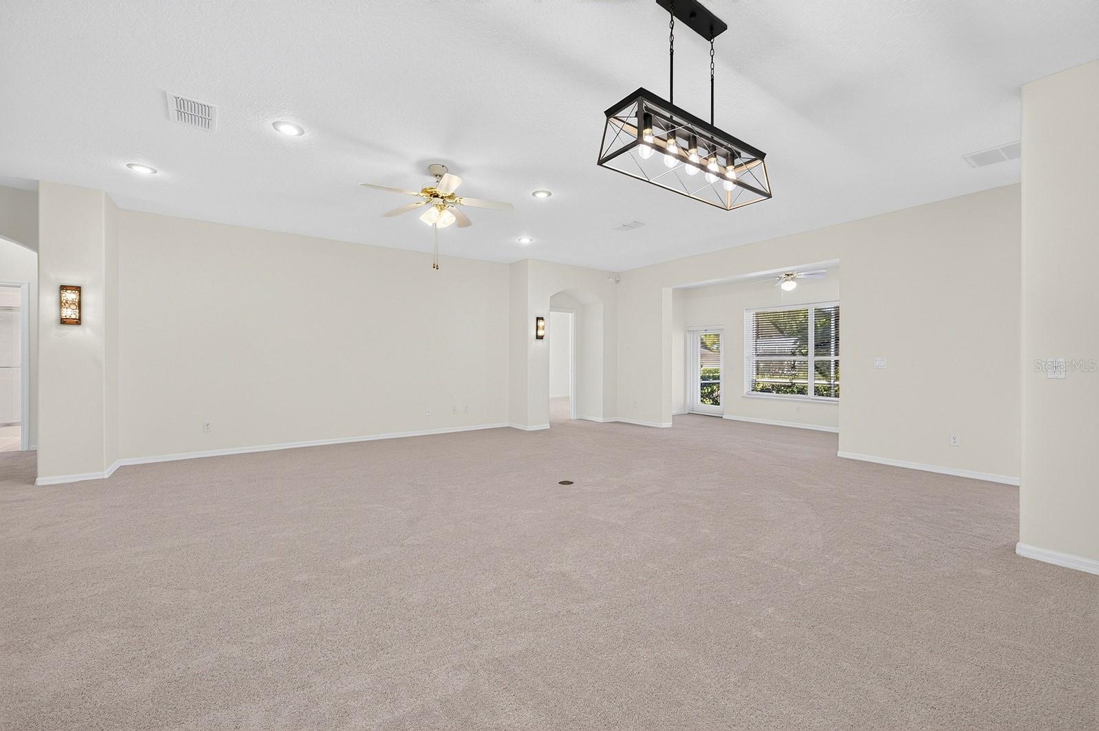The Living Room and Dining Room flow together beautifully. The Living Room and Dining Room flow together beautifully.