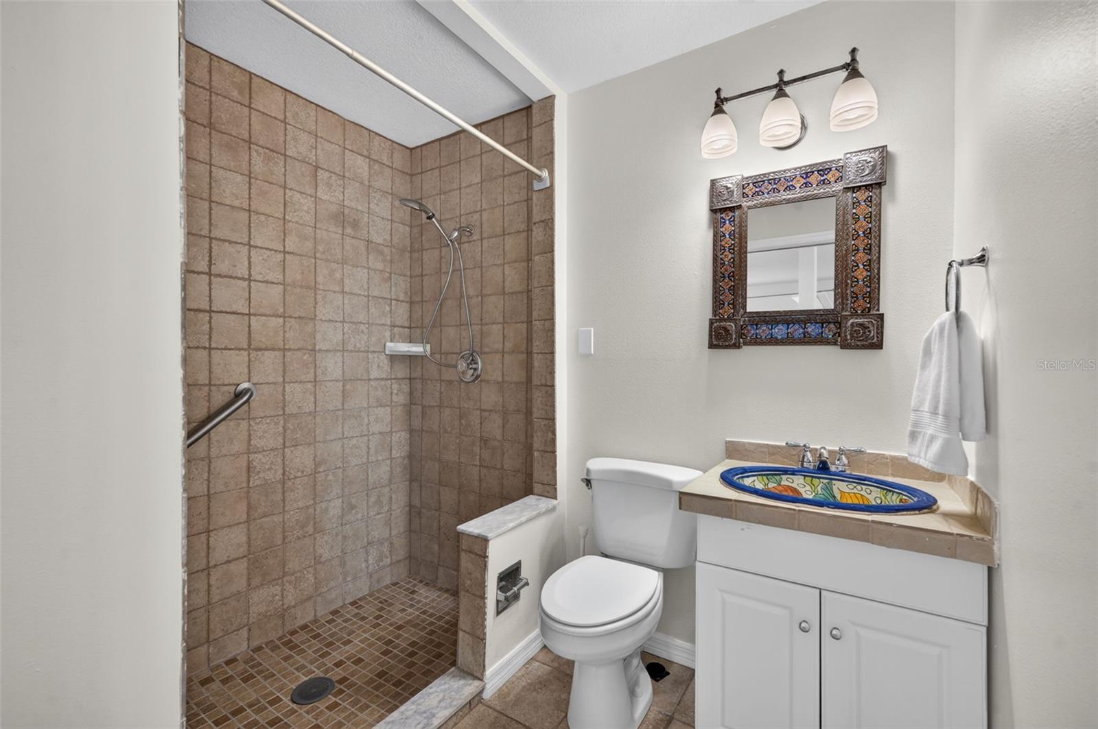 Full bath in in-law suite