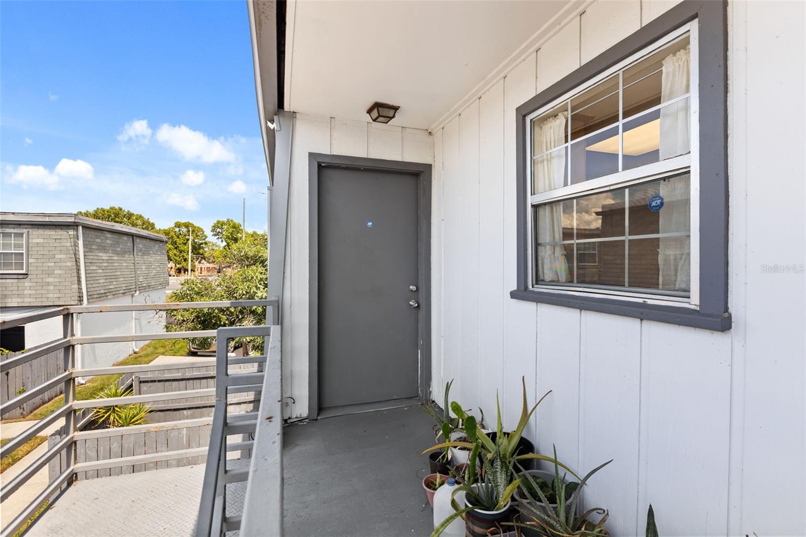 small balcony