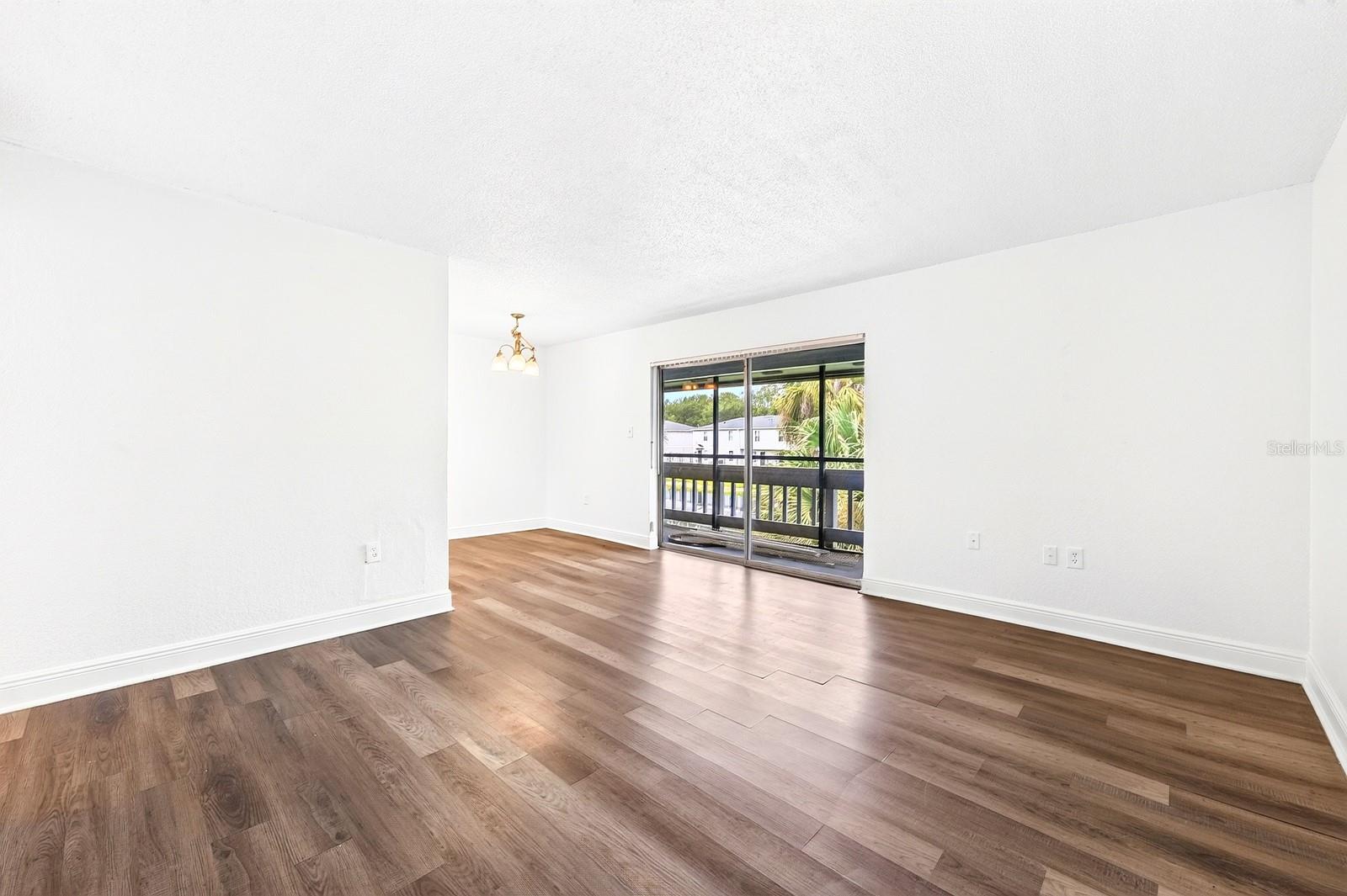 View of dining room connected to living room